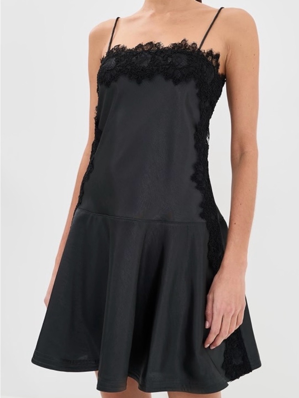 3.1 Phillip Lim Cami Mini Dress with Lace Trim. Size 4. Retail $690. Stunning